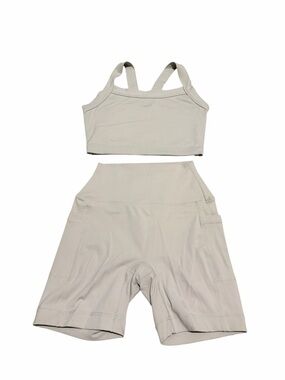 EUC SET Active Sportbody Crop and utility bike shorts - summit